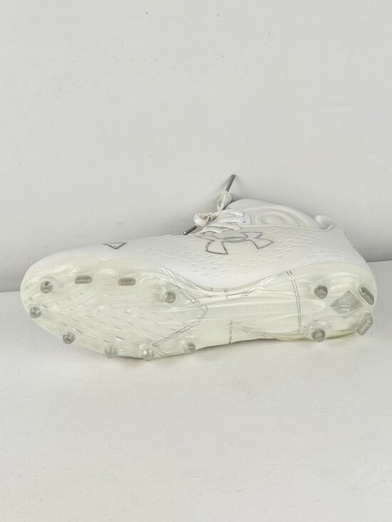 Men\'s 13 - Under Armour spotlight football cleat - White main image 6